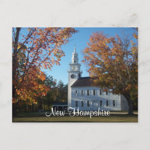 Hinweise zu New Hampshire Postkarte