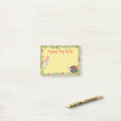 Hinweise zu niedlichen Springtime-Rittern Post-it Klebezettel (Auf Schreibtisch)