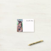 Hinweise zu Pferden Post-it Klebezettel (Auf Schreibtisch)