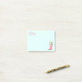 Hinweise zu Regenbooten und Blume Post-it Klebezettel (Auf Schreibtisch)