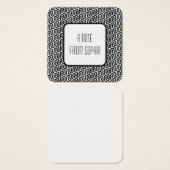 Hinweise zu Schwarz-Weiß-Funky-Retro-Mustern (Vorne & Hinten)