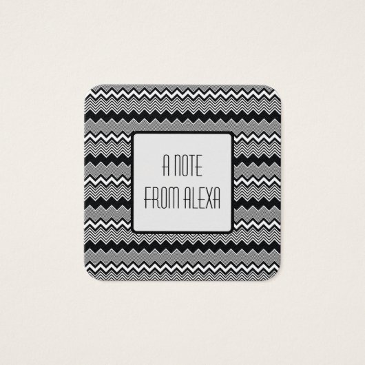 Hinweise zu Schwarz-Weiß-ZigZag-Mustern (Vorderseite)