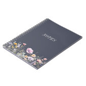 Hinweise zu Wildblumen für die Aquarellfläche Notizblock (Linke Seite)