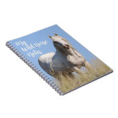 Hinweise zu Wilden Pferden Notizblock (Rechte Seite)