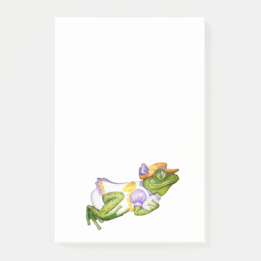 Hinweise zum Carousel Animal Frosch-Foto Post-it Klebezettel (Vorderseite)