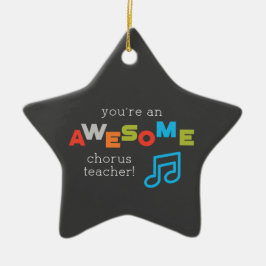 Hinweise zum Chorus Teacher Apprecience Day, Phant Keramik Ornament
