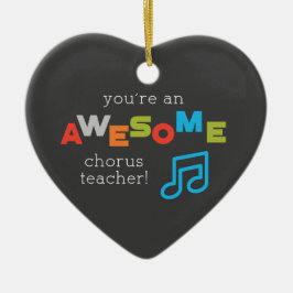 Hinweise zum Chorus Teacher Apprecience Day, Phant Keramik Ornament