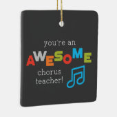 Hinweise zum Chorus Teacher Apprecience Day, Phant Keramikornament (Rechts)