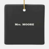 Hinweise zum Chorus Teacher Apprecience Day, Phant Keramikornament (Rückseite)