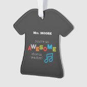 Hinweise zum Chorus Teacher Apprecience Day, Phant Ornament (Vorderseite)