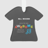 Hinweise zum Chorus Teacher Apprecience Day, Phant Ornament (Rückseite)