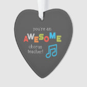 Hinweise zum Chorus Teacher Apprecience Day, Phant Ornament (Vorderseite)