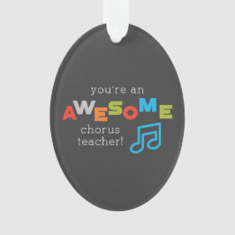 Hinweise zum Chorus Teacher Apprecience Day, Phant Ornament