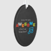Hinweise zum Chorus Teacher Apprecience Day, Phant Ornament (Vorderseite)