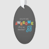 Hinweise zum Chorus Teacher Apprecience Day, Phant Ornament (Vorderseite)