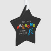Hinweise zum Chorus Teacher Apprecience Day, Phant Ornament (Vorderseite)