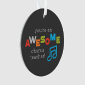 Hinweise zum Chorus Teacher Apprecience Day, Phant Ornament (Vorderseite)