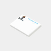 Hinweise zum Frühstück Post-it Klebezettel (angewinkelt)