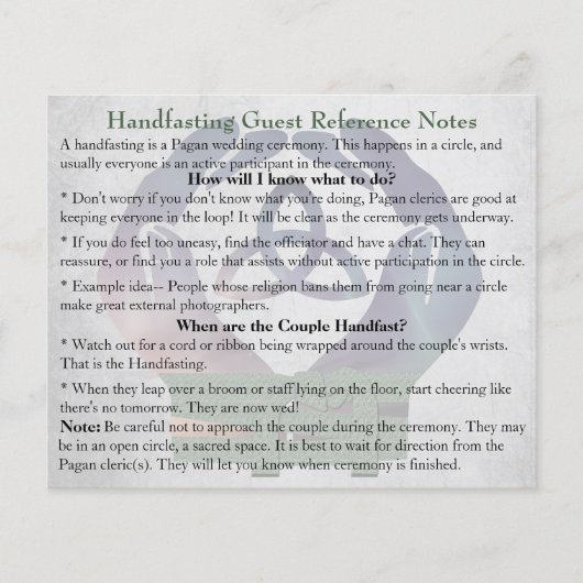 Hinweise zum Handbuch und zu erwartende Ergebnisse Flyer (Vorne)