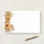 Hinweise zum Herabsetzen Post-it Klebezettel (Auf Schreibtisch)