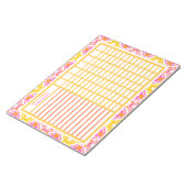 Hinweise zum Hochzeitsplanungsplaner für Verlobung Notizblock (angewinkelt)