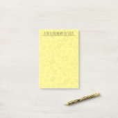 Hinweise zum personalisierten Berechnungsmuster Post-it Klebezettel (Auf Schreibtisch)