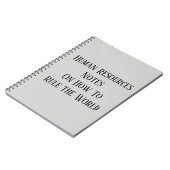 Hinweise zum Regieren in der Welt Notizblock (Linke Seite)