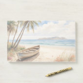 Hinweise zum Strand Post-it Klebezettel (Auf Schreibtisch)