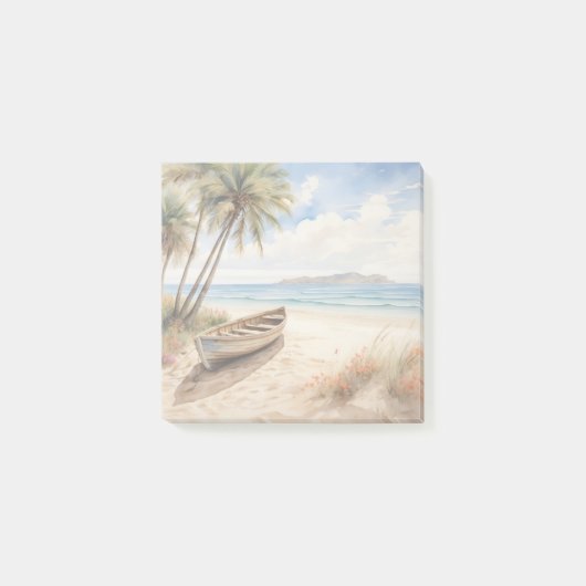 Hinweise zum Strand Post-it Klebezettel (Vorderseite)