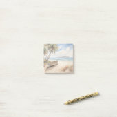 Hinweise zum Strand Post-it Klebezettel (Auf Schreibtisch)