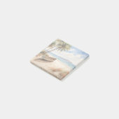 Hinweise zum Strand Post-it Klebezettel (angewinkelt)