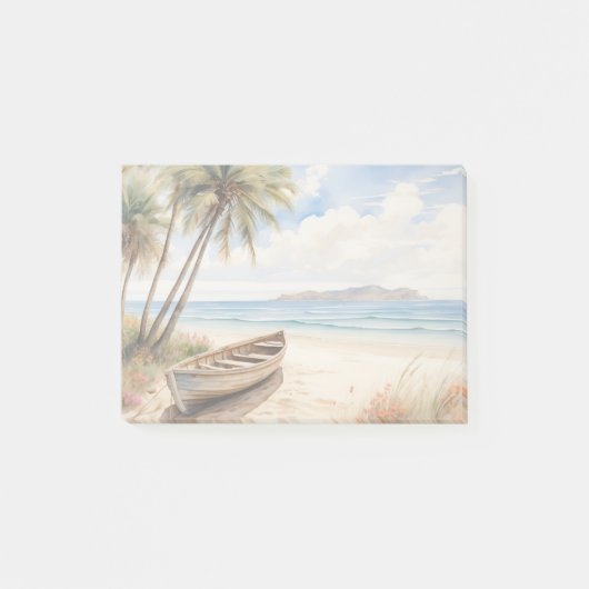 Hinweise zum Strand Post-it Klebezettel (Vorderseite)