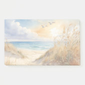 Hinweise zum Strand Post-it Klebezettel (Vorderseite)