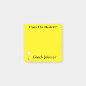 Hinweise zum Thema Golf Post-it Klebezettel (Vorderseite)