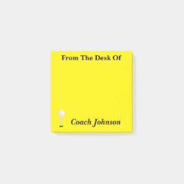 Hinweise zum Thema Golf Post-it Klebezettel