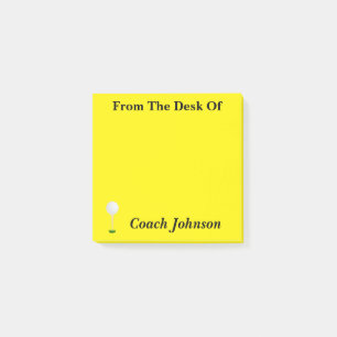 Hinweise zum Thema Golf Post-it Klebezettel