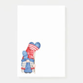 Hinweise zum Unabhängigkeitstag Post-it Klebezettel (Vorderseite)