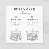 Hinweise zur Broterfassung mit dem benutzerdefinie Quadratische Visitenkarte (Vorderseite)