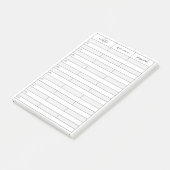 Hinweise zur Erinnerung von Kennwörtern Post-it Klebezettel (angewinkelt)