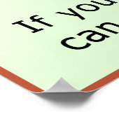 Hinweise zur Erkrankung Poster (Ecke)