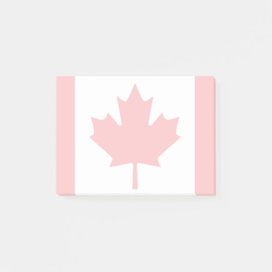 Hinweise zur Flaggennachbildung in Kanada Post-it Klebezettel (Vorderseite)