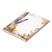 Hinweise zur Herbsternte Notizblock (Rotiert)