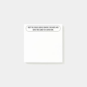 Hinweise zur Karte freigeben Post-it Klebezettel