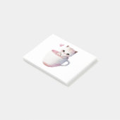 Hinweise zur Katzennachbereitung Post-it Klebezettel (angewinkelt)