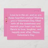 Hinweise zur Liebe: Süße dich durch Postkarte (Vorne/Hinten)