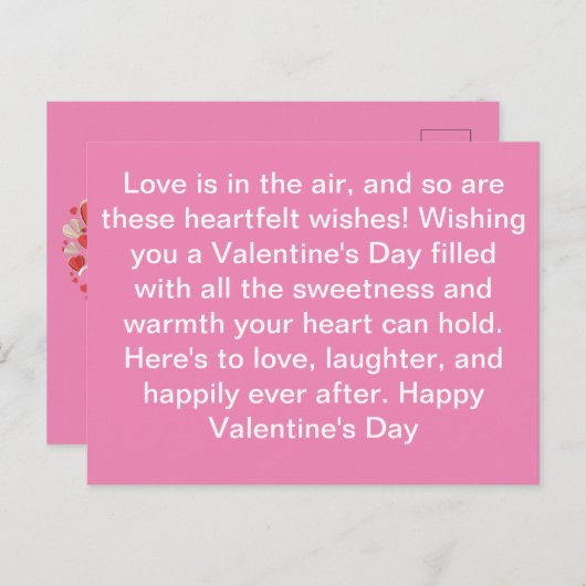 Hinweise zur Liebe: Süße dich durch Postkarte (Vorne/Hinten)