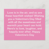 Hinweise zur Liebe: Süße dich durch Postkarte (Vorderseite)