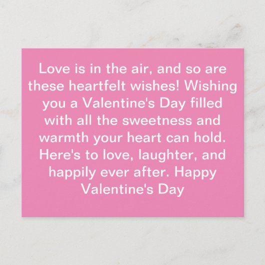 Hinweise zur Liebe: Süße dich durch Postkarte (Vorderseite)