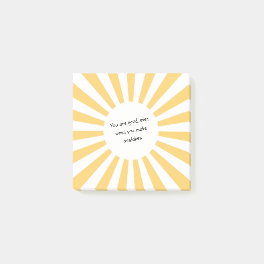 Hinweise zur Liebe von Lunchbox Post-it Klebezettel (Vorderseite)