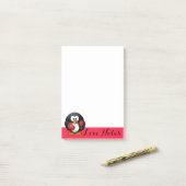 Hinweise zur Liebe von Pinguin Post-it Klebezettel (Auf Schreibtisch)